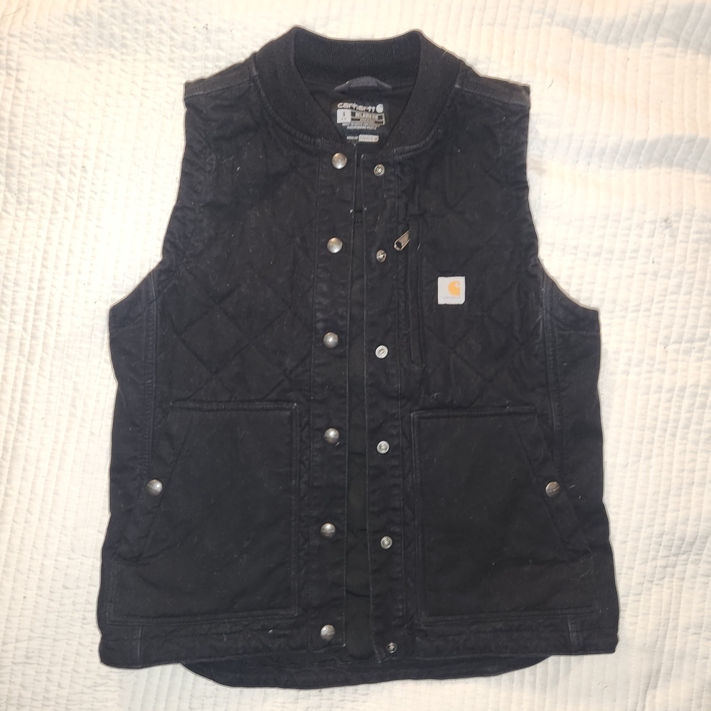Carhartt Black Quilted Jacket